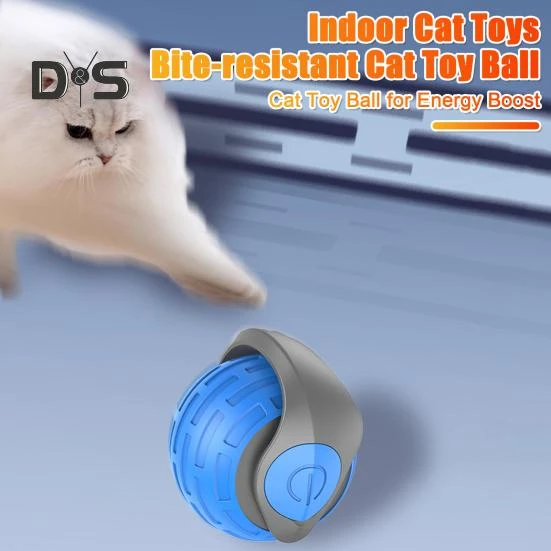 Interactive Cat Ball — Automatic Cat Toy, Kitty Cat House