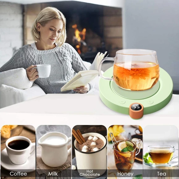 Smart Thermostatic Cup Warmer — Smart Water Bottle, Flowers living