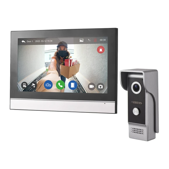 Wireless Doorbell Camera with Monitor — Video Doorbell, Neoglint