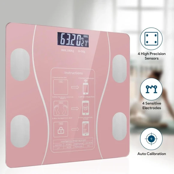 Digital Simple and Practical Body Fat Scale with Smartphone App — Smart Scale, HIMO Group