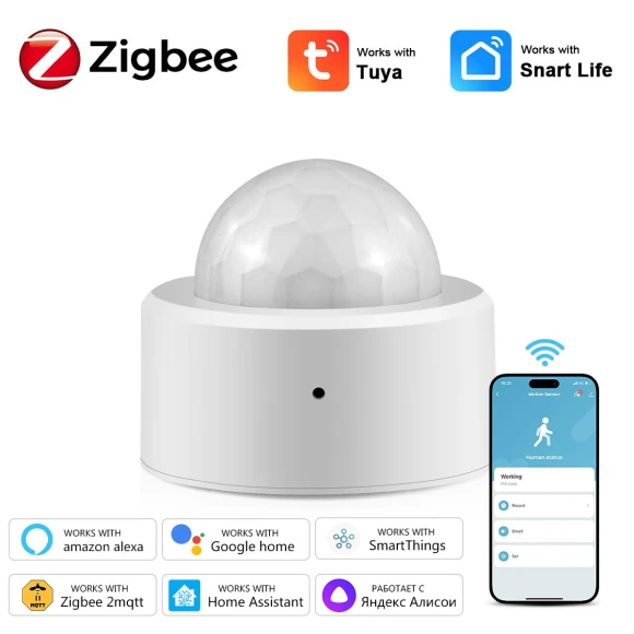 Smart Life Zigbee PIR Human Motion Sensor — Motion Sensor, CHNAITEKE Smart Switch