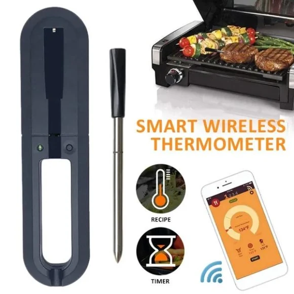 Smart Wireless Meat and Food Thermometer, MDH