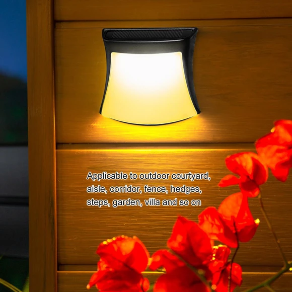 Solar-Powered Outdoor Wall Light, TaoPo Directs