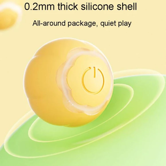 Intelligent Rolling Ball Motorized Toy for Cats — Automatic Cat Toy