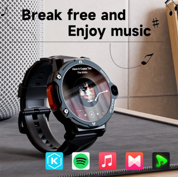 1.54 inch TFT Android 4G Smart Watch Phone with Dual Camera and GPS — Smart Watch, LOKMAT
