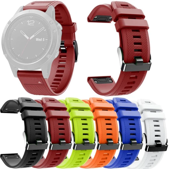 Silicone Replacement Watch Band, Vegetables