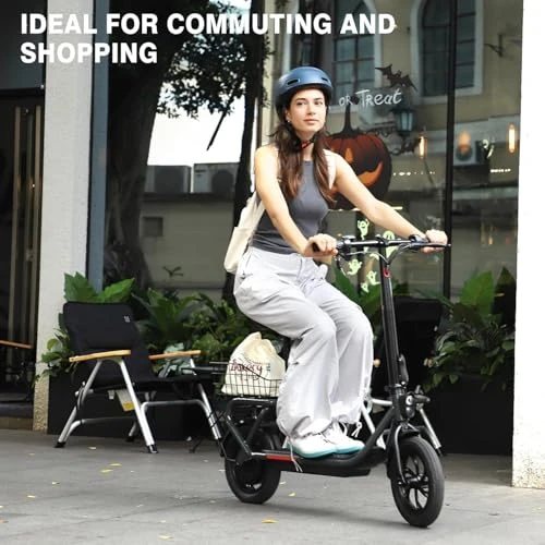 Electric Scooter with Seat — Electric Scooter, SISIGAD