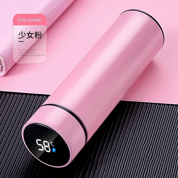 Vacuum Insulated Smart Cup — Smart Water Bottle, tie