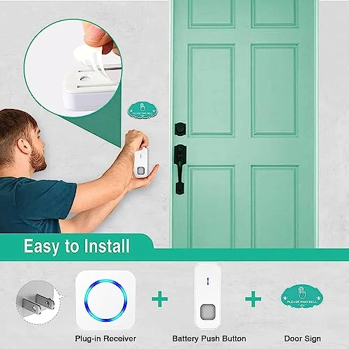 Wireless Doorbell — Video Doorbell, SURFOU