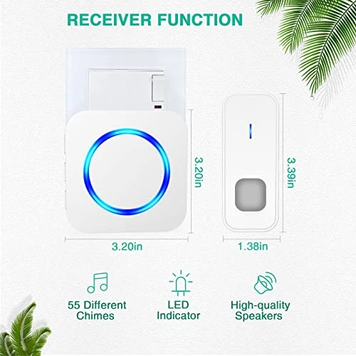 Wireless Doorbell — Video Doorbell, SURFOU