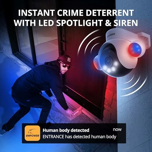 AI Powered Sentinel 4K Wired Security Camera System — Security Camera, Defender