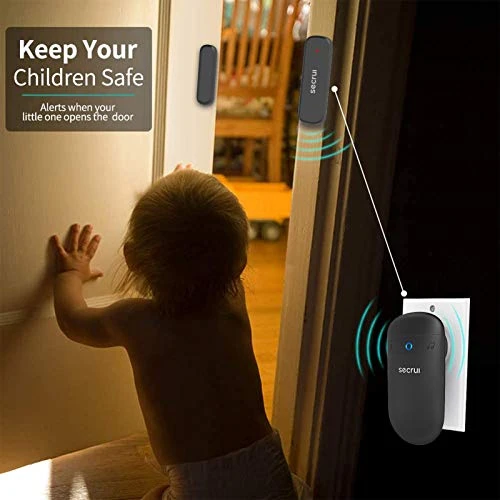 Door Chime with Adjustable Volume and 52 Chimes — Video Doorbell, SECRUI