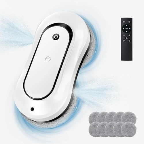 Dual Direction Auto-Spray Smart Window Cleaner Robot — Window Cleaning Robot, Jemyths