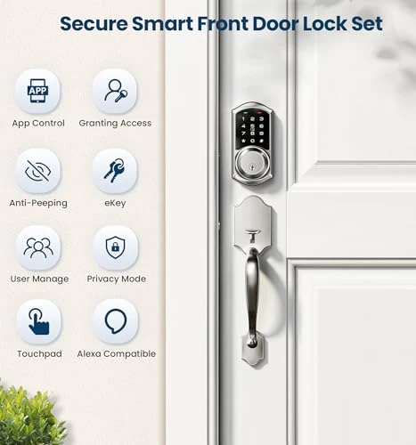Smart Front Door Lock Set — Smart Lock, Veise