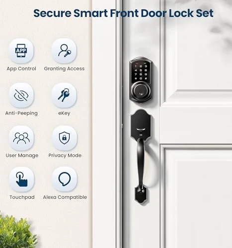 Smart Front Door Lock Set — Smart Lock, Veise