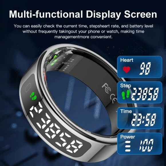 Smart Ring Health Tracker — Smart Ring, Telezim