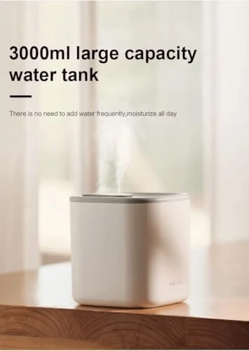 Ultrasonic Air Humidifier with LED Lights — Essential Oil Diffuser, ALQMIA