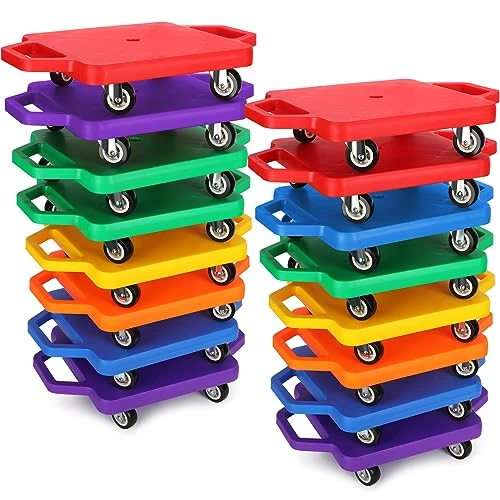 16 Pieces Scooter Boards with Handles, Deekin