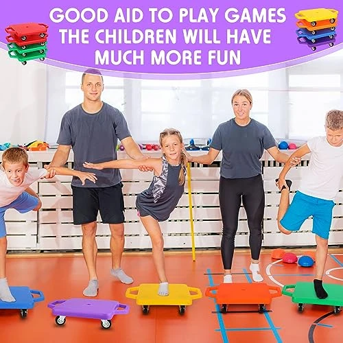 16 Pieces Scooter Boards with Handles, Deekin