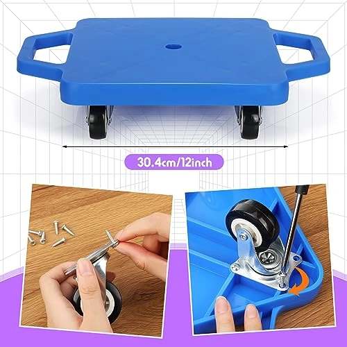 16 Pieces Scooter Boards with Handles, Deekin