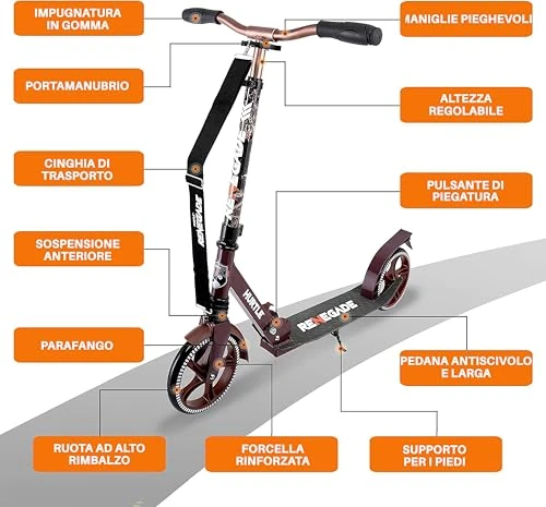 Lightweight and Foldable Kick Scooter — Electric Scooter, Hurtle