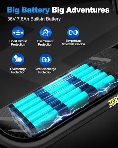 Electric Scooter with Seat — Electric Scooter, ZDZA