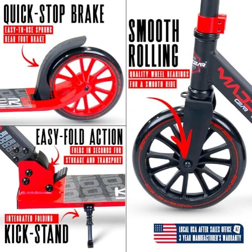 Folding Kick Scooter — Electric Scooter, Madd Gear