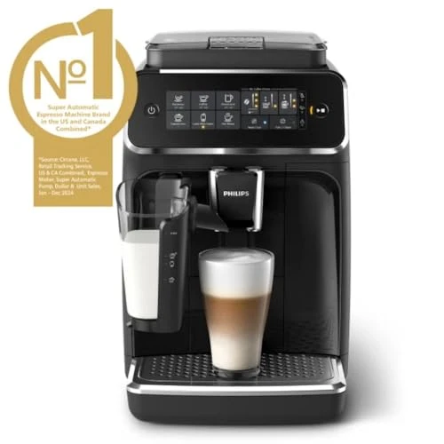Fully Automatic Espresso Machine with LatteGo Milk Frother — Coffee Maker, Philips