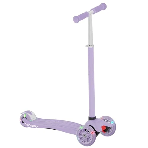 Kick Scooter with Multicolor Wheel Lights, Hover-1