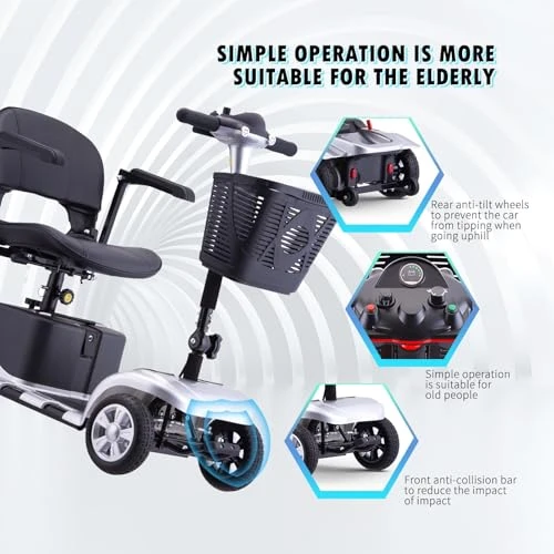 Mobility Scooter for Adults — Electric Scooter, SUNDERWELL