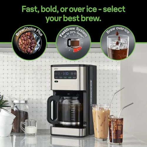 Pure Flavor Drip Coffee Maker — Coffee Maker, Braun