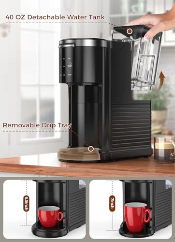 Single Serve Coffee Maker — Coffee Maker, COWSAR