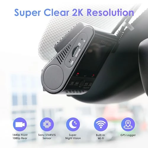 Dual Dash Cam — Dash Cam, VIOFO