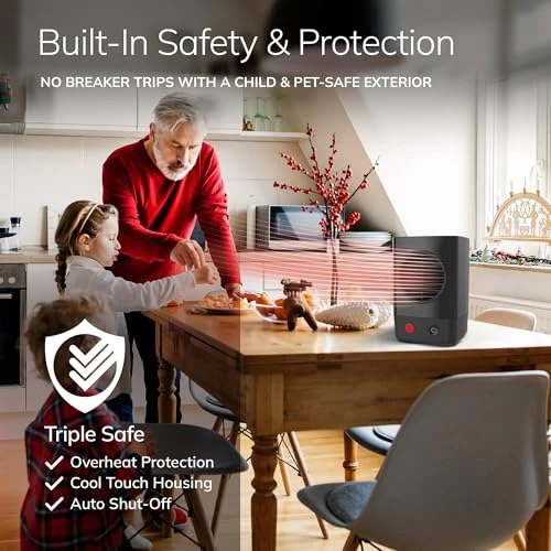 MyHeat Mini Personal Ceramic Space Heater, Lasko