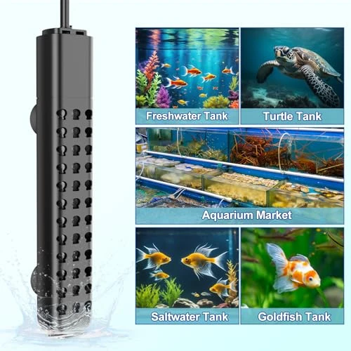 Submersible Aquarium Heater, HANLESHUKA