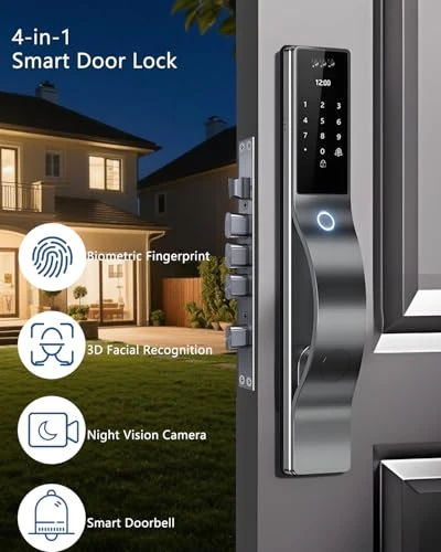 3D Face Recognition Smart Door Lock — Smart Lock, TianfuSpanda