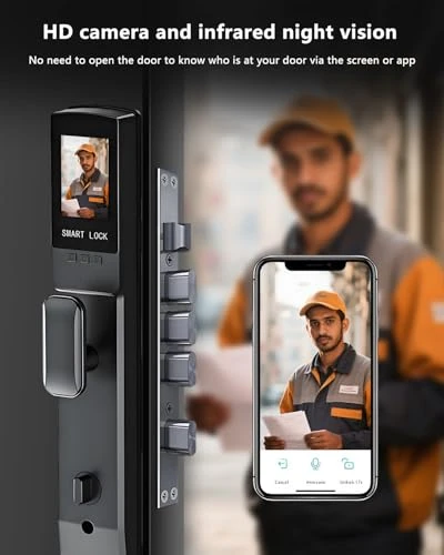 3D Face Recognition Smart Door Lock — Smart Lock, TianfuSpanda