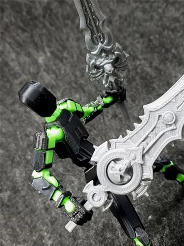 3D Printed Action Figure, Lucky 13 Toys