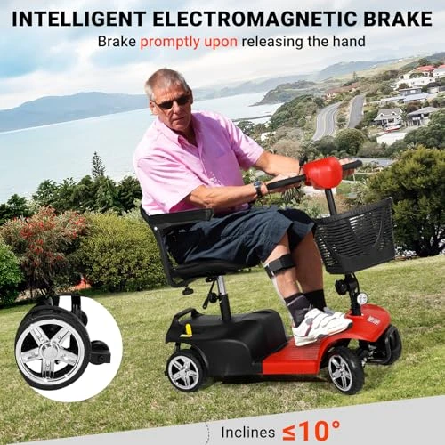 4 Wheels Electric Mobility Scooter — Electric Scooter