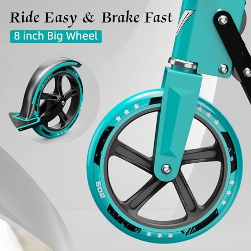 Adult Scooter with Big Wheels — Electric Scooter, LEEYV