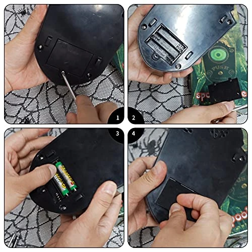 Animated Eyeball Haunted Doorbell, Fengek