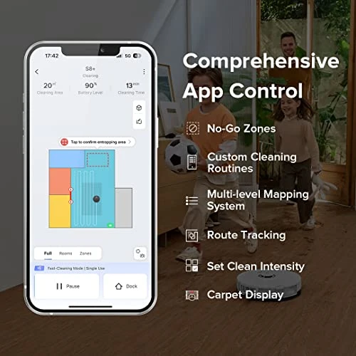 Robot Vacuum and Mop Combo — Robot Vacuum, Roborock
