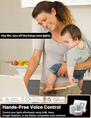 Smart Touch Wall Light Switch — Smart Switch, MOES