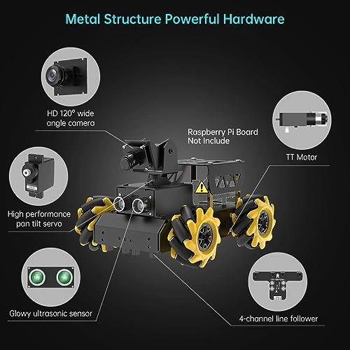 AI Vision Robot Car Kit — Coding Robot, Hiwonder