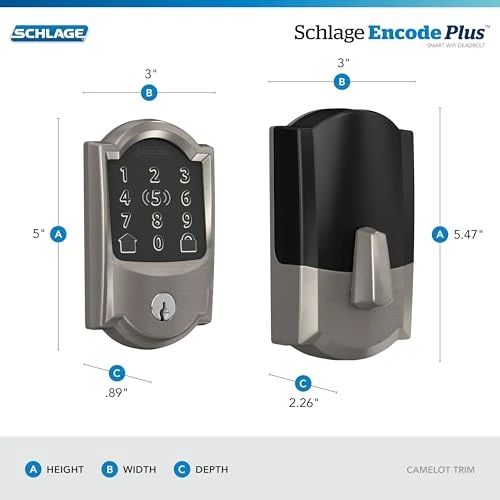 Encode Plus WiFi Deadbolt Smart Lock — Smart Lock, SCHLAGE