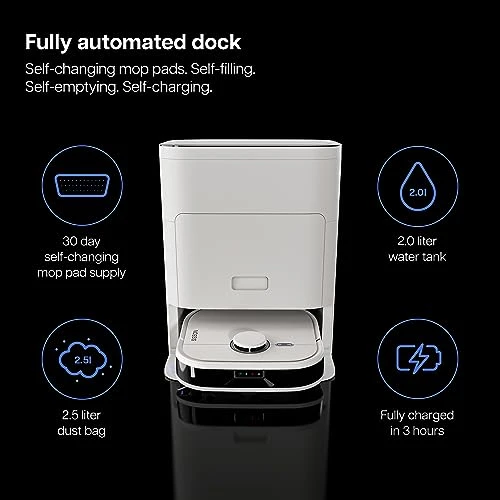 Florio 2in1 Robot Vacuum and Mop Combo — Robot Vacuum, NOESIS