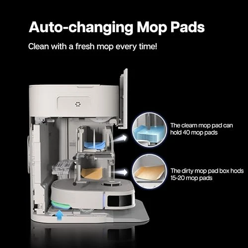 Florio 2in1 Robot Vacuum and Mop Combo — Robot Vacuum, NOESIS