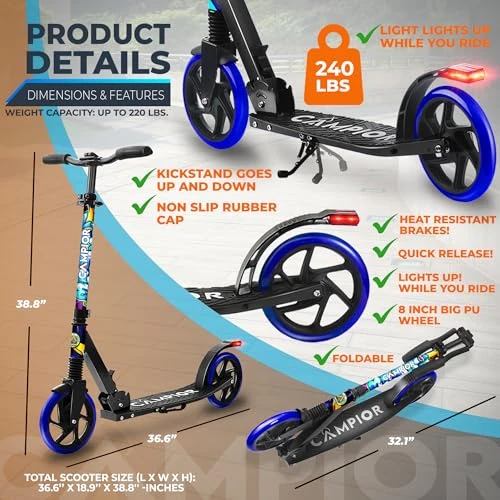 Kick Scooter — Electric Scooter, Campior