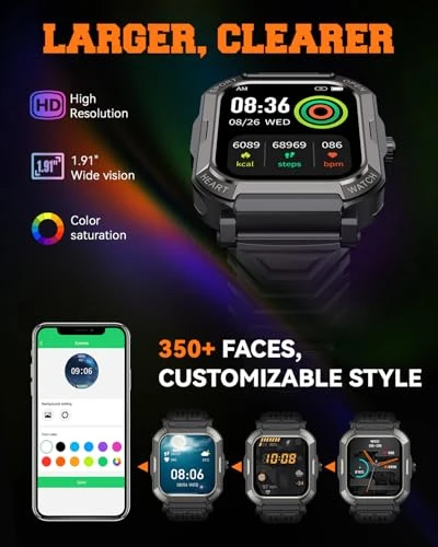 Military Smart Watch — Smart Watch, Paybay
