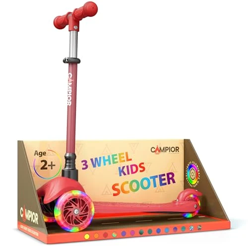 Mini 3 Wheel Scooter for Kids, Campior